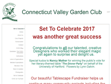 Tablet Screenshot of ctvalleygardenclub.org